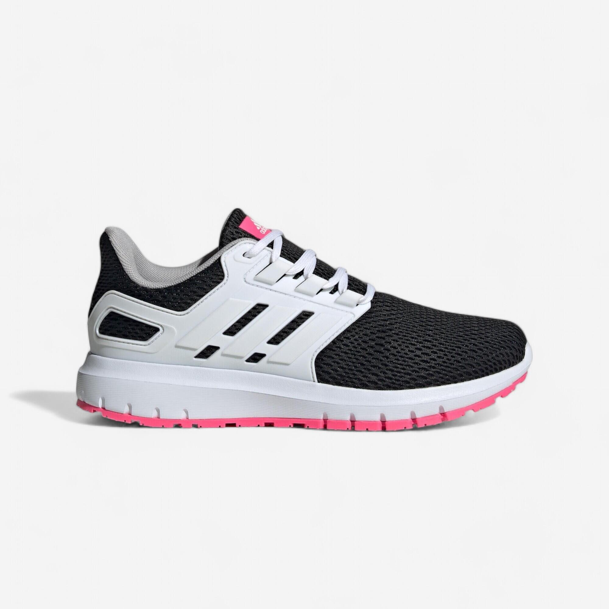 Basket Adidas femme noir et blanc pas cher Decathlon